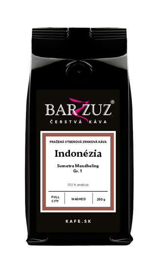 káva Barzzuz Indonézia - Sumatra Mandheling Gr.1 BIO