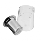 čajník sklenený okrúhy 550 ml