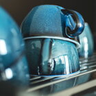 Loveramics Egg - espresso 80 ml - šálka s podšálkou night sky