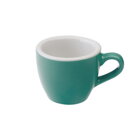 Loveramics Egg - espresso 80 ml - šálka s podšálkou tyrkysová