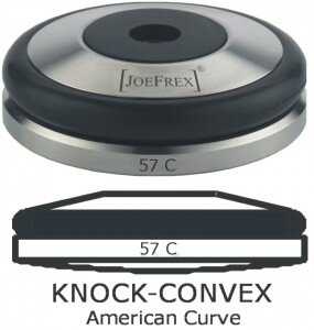 tamperová základňa JoeFrex Knock Convex 57 mm