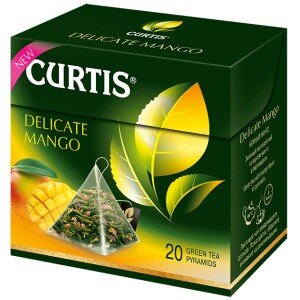 čaj porciovaný zelený CURTIS Delicate Mango - 34 g