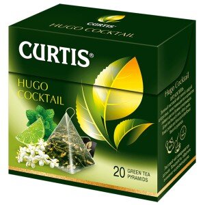 čaj porciovaný zelený CURTIS Hugo Cocktail - 36 g
