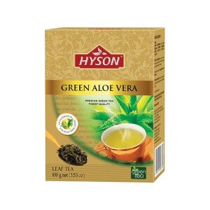 čaj sypaný zelený HYSON Green Aloe Vera - 100 g
