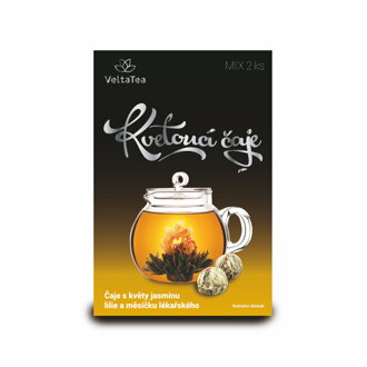 Kvitnúci čaj MIX 2ks, Žltý Kvetinový Mix