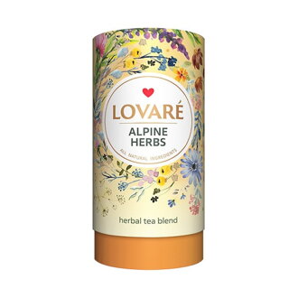 LOVARÉ Alpine Herbs, sypaný bylinkový čaj 80g