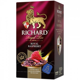 čaj porciovaný ovocný RICHARD Royal Raspberry - 37,5 g