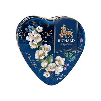 čaj sypaný čierny RICHARD Royal Heart modrá - 30 g
