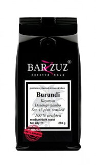 káva Barzzuz Burundi Kayanza, Dusangirijambo, Scr. 15 plus, praná, 250 g