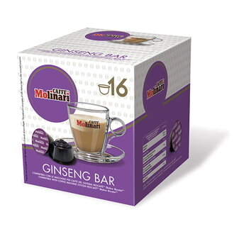 kávová kapsula Caffé Molinari Ginseng Bar 16 ks