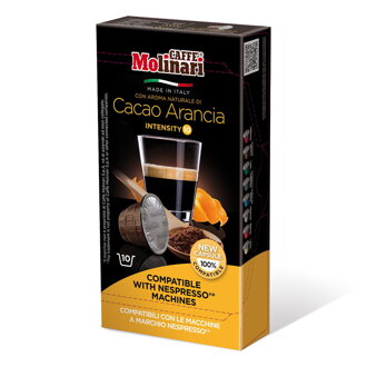 kávová kapsula Caffé MOLINARI Nespresso čoko-pomaranč 10 ks
