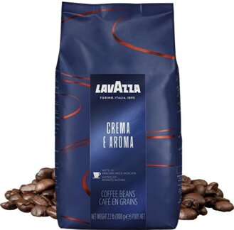 káva Lavazza  BLUE CAFFÉ CREMA e AROMA zrnková 1000 g