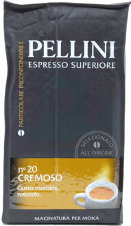 Pellini Cremoso No. 20 mletá 250 g MOKA