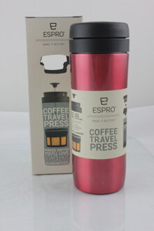 ESPRO Coffee & Tea Travel Press Explorer červený