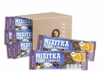 Mixit - Mixitka BEZ LEPKU -  Slivka + Čokoláda - 46 g