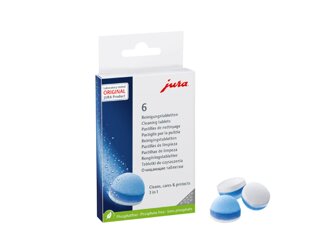 čistiace trojfázové tablety JURA 6 ks