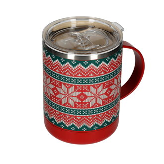 Asobu termohrnček Ultimate Coffee Mug Red Sweater -  360ml