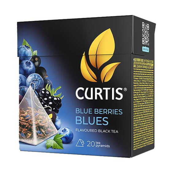 čaj porciovaný čierny CURTIS Blue Berries Blues - 36g