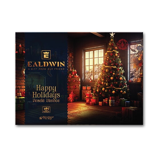 EALDWIN Vianočná Obálka, Christmas Bliss, 9 sáčkov, 3 príchute