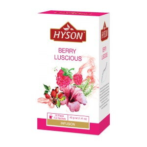 čaj porciovaný ovocný HYSON Berry Luscious - 40 g