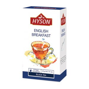 čaj porciovaný čierny HYSON English Breakfast - 40 g