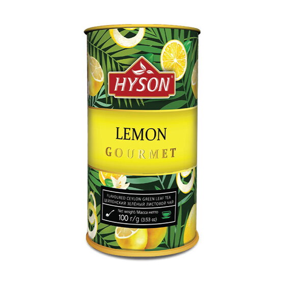 čaj sypaný zelený HYSON Lemon Gourmet - 100 g