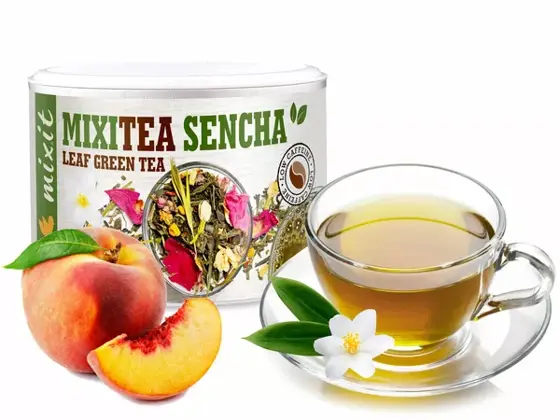 Mixitea - Zelený čaj Senza Broskyňa 65 g
