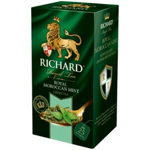 čaj porciovaný zelený RICHARD Royal Maroccan Mint - 50 g
