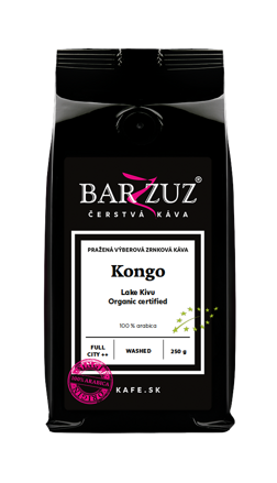 káva Barzzuz Kongo - Kivu lake BIO