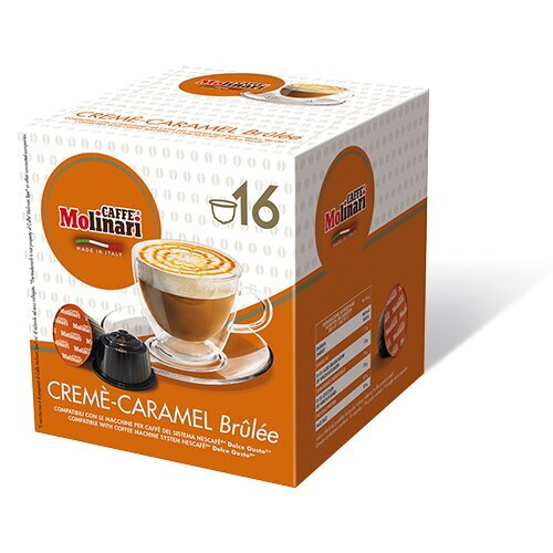 kávová kapsula Caffé Molinari Creme Caramel Brulee 16 ks