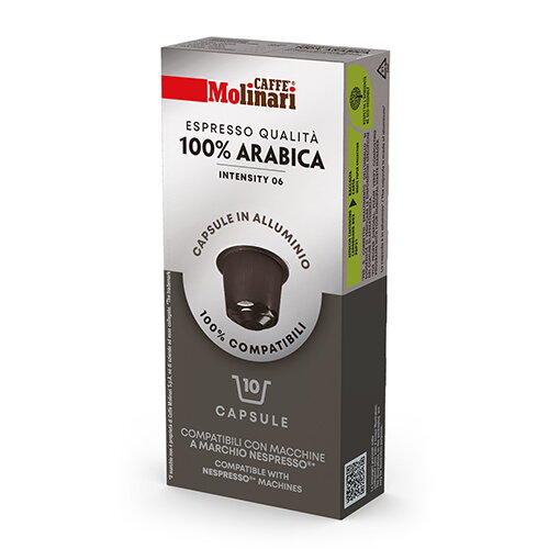 kávová kapsula Caffé MOLINARI Nespresso 100 % Arabika 10 ks