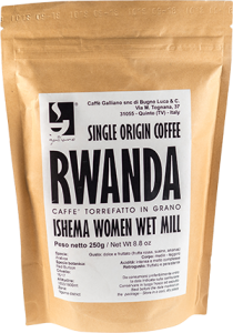 Galliano Caffé Rwanda Ishema Women Wet Mill zrno 250 g