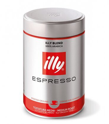káva mletá illy Espresso 250 g medium roast