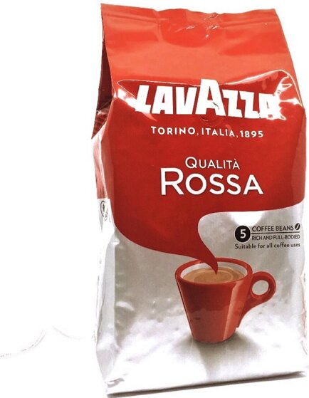 káva Lavazza QUALITA ROSSA zrnková 1000 g