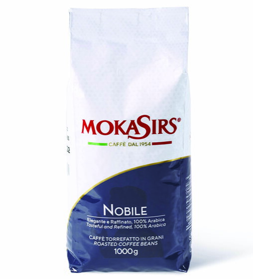 Mokasir ´s Nobile káva zrnková 100 % arabica 1000 g