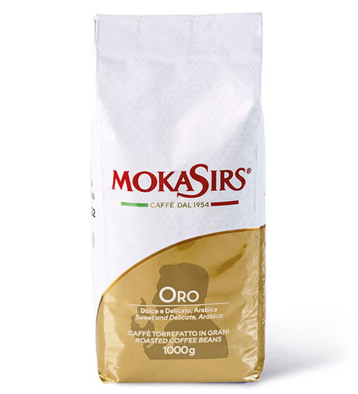 Mokasir ´s Oro káva zrnková zmes 90/10 1000 g