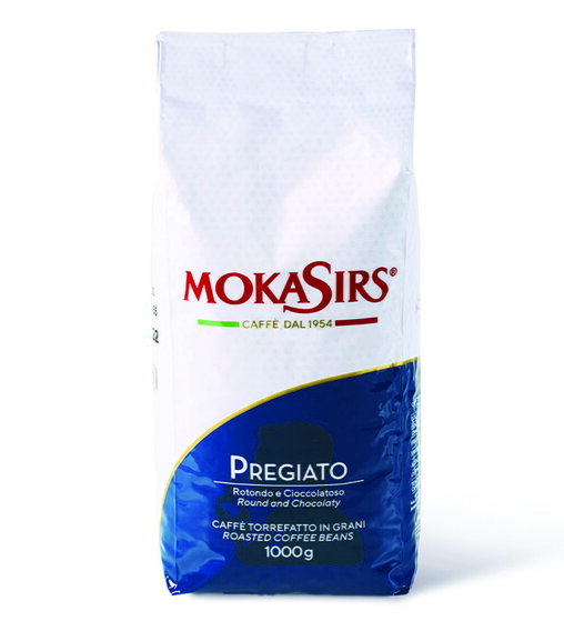 Mokasir ´s Pregiato káva zrnková zmes 70/30 1000 g