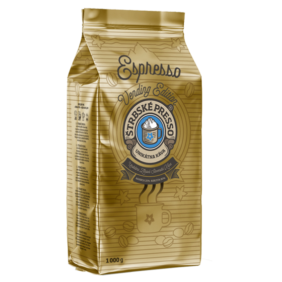 káva Štrbské Presso VENDING zrnková 1000g