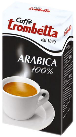 káva Trombetta 100% Arabica 250g - mletá vo vákuu