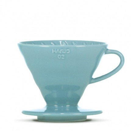 kávový dripper HARIO V 60 Ceramic VDC-02  colour edition modrý