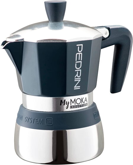 moka kávovar Pedrini New MyMoka indukcia blue - 3 šálky