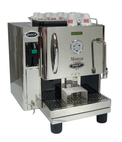 kávovar Quickmill s mincovníkom 05009G nerez