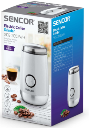 mlynček na kávu Sencor SCG 2052WH