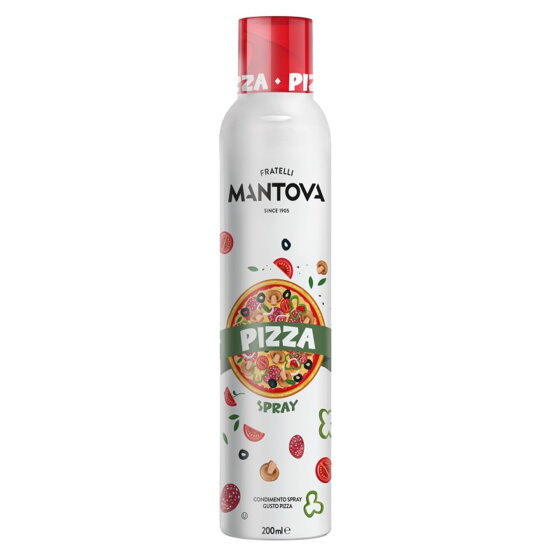Sprej na pizzu: extra panenský olivový olej s príchuťou pizze