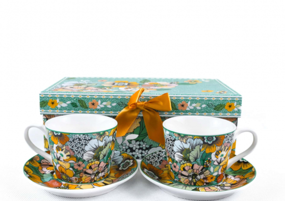 Súprava porcelánových šálok 2ks