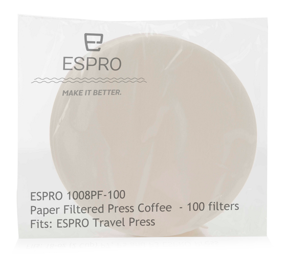 Filtre ESPRO PRESS papierové 100 ks